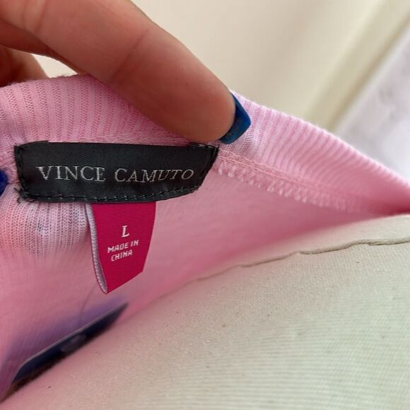 NWT VINCE CAMUTO PUFF SLEEVE TOP - Picture 9 of 9